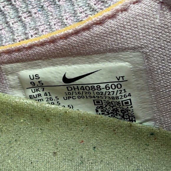 Nike Air VaporMax 2021 Flyknit Running Shoes Women's Size 9.5 Light Arctic Pink - Picture 11 of 11